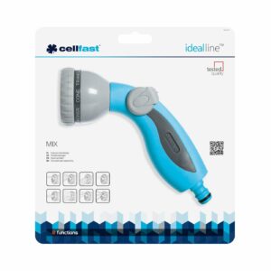 CELLFAST 8 funkcijų purkštuvas vandeniui MIX kortelė /CELLPRO
