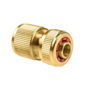 CELLFAST ŽARNOS JUNGTIS 1/2" SU STOP FUNKCIJA, ŽALVARINĖ, KORTELĖ /BRASS