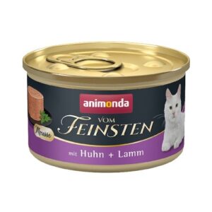 ANIMONDA Vom Feinsten Mousse Chicken and lamb - šlapias kačių maistas - 85g