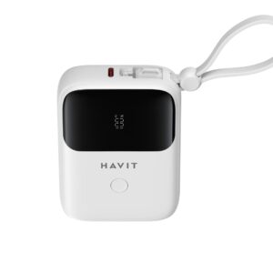 Havit PB5215 10000 mAh maitinimo bankas Balta - Image 2