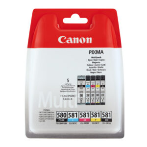 Canon PGI-580PGBK/CLI-581 C/M/Y/BK ink cartridge, multipack