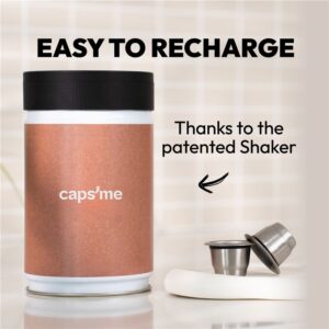 CAPSME Minimalist Pack daugkartinio naudojimo kapsulės (be kavos), Nespresso - Image 8