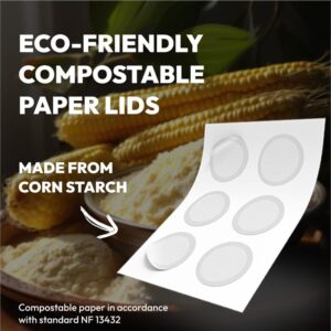 CAPSME Nespresso paper lids x102 - Image 4