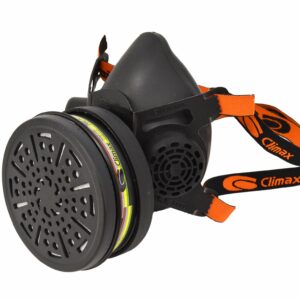 CLIMAX PUSKĖ KAUKĖ SU VIENU FILTRU 745 A1-B1-E1-K1