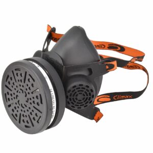 CLIMAX PUSKĖ KAUKĖ SU VIENU FILTRU 745 P3