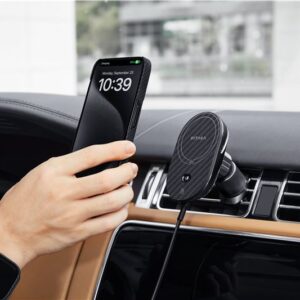 Pitaka MagEZ Car Mount Pro 2 Qi2 automobilinis telefono laikiklis - Image 9