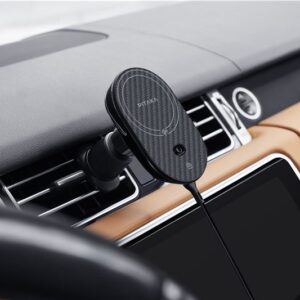 Pitaka MagEZ Car Mount Pro 2 Qi2 automobilinis telefono laikiklis - Image 4