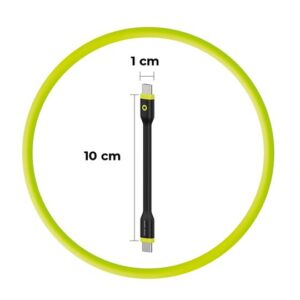 Mobile Origin Compact kabelis USB-C į USB-C, juodos spalvos - Image 11