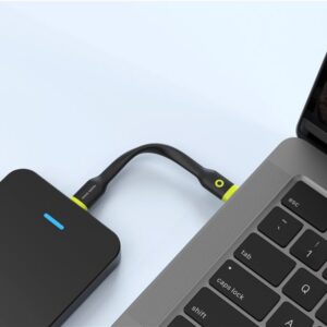 Mobile Origin Compact kabelis USB-C į USB-C, juodos spalvos - Image 18