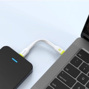 Mobile Origin Compact kabelis USB-C į USB-C, baltos spalvos - Image 4