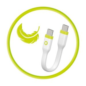 Mobile Origin Compact kabelis USB-C į USB-C, baltos spalvos - Image 6