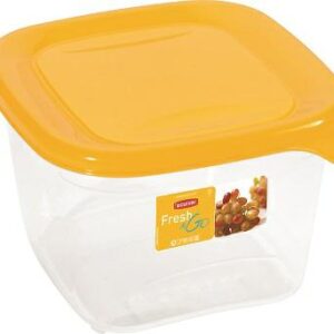 CURVER MAISTO DĖŽUTĖ "FRESH&GO" 1,2L /GELTONA/ SKAIDRI