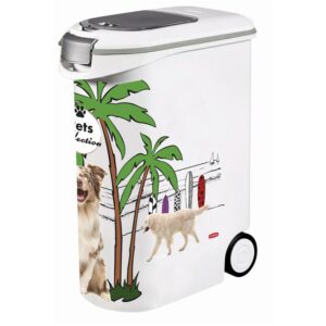 CURVER MAISTO SAUSO ĖDALO DĖŽĖ 20KG PetLife 54l