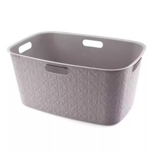 CURVER SKALBINIŲ KREPŠYS BEŽINIS SOFTEX 45L - Image 1