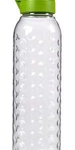 CURVER BUTELIS DOTS 0,45L SKAIDRUS/ ŽALIAS