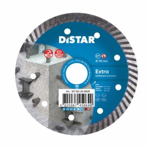 DISTAR DEIMANTINIS DISKAS EXTRA 115 x 2,2 x 22,23mm TURBO