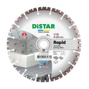 DISTAR DEIMANTINIS DISKAS RAPID 230 x 2,4/1,5 x 10 x 22,23