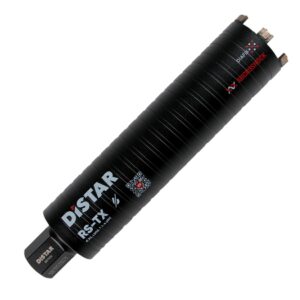 DISTAR DEIMANTINĖ KARŪNA RS-TX 1 1/4" 82mm x 300mm SAUSAM GRĘŽIMUI