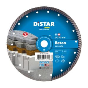 DISTAR DEIMANTINIS DISKAS BETON PRO 230 x 2,6 x 22,23mm TURBO
