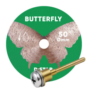 DISTAR DEIMANTINIS DISKAS BUTTERFLY 50 x 0,6 x 5,8/3,2-3,0F SU KOTELIU
