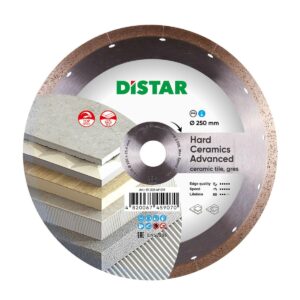 DISTAR DEIMANTINIS DISKAS HARD CERAMICS ADVANCED 250 x 1,5 x 10 x 25,4