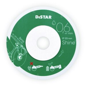 DISTAR DEIMANTINIS DISKAS SHINE 125 x 0,6 x 22,23mm