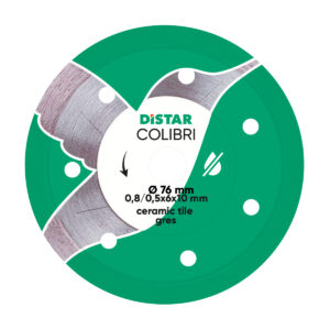 DISTAR DEIMANTINIS DISKAS COLIBRI 75 x 0,8 x 6 x 10H
