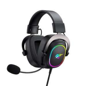 Havit H2002P - žaidimų ausinės, juodos spalvos