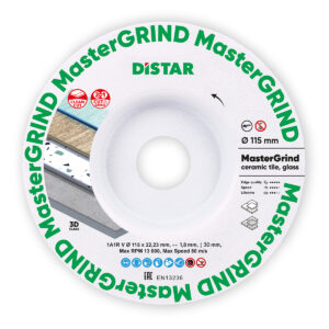 DISTAR DEIMANTINIS DISKAS MASTERGRIND 115 x 1,8 x 10 x 22,23mm