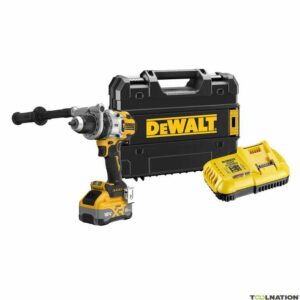 DEWALT SMŪGINIS SUKTUVAS-GRĘŽTUVAS 18V DCD1007WW1T 169Nm 1x8,0Ah POWERSTACK TSTAK
