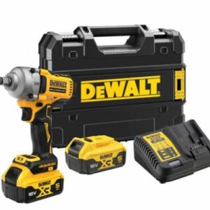 DEWALT SMŪGINIS VERŽLIASUKIS 1/2" 18V DCF891P2T 812Nm 2x5,0Ah 4-PAVARŲ ŽIEDAS TSTAK