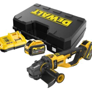 DEWALT KAMPINIS ŠLIFUOKLIS 230mm 54V FV DCG460X2 2x9/3,0Ah FLEXVOLT