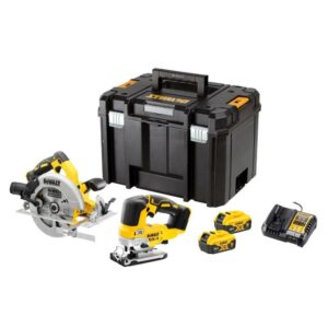 DEWALT KOMPLEKTAS COMBO 18V DCK2012P2T (DCS570, DCS334) 2x5,0Ah