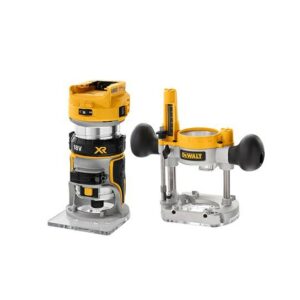 DEWALT FREZAS 18V DCW604N 8mm 2 PAGRINDŲ