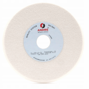 ANDRE PROFILUOTAS ŠLIFAVIMO DISKAS 200mm x 8mm x 32mm 99A60K7VE01-35 BALTAS "TIPAS 1C"