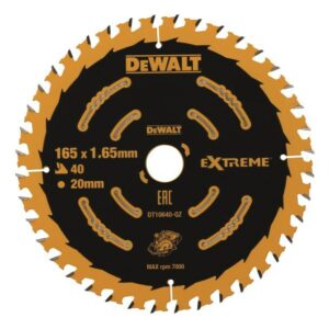 DEWALT DISKINIS PJŪKLAS 165x20mmx40z