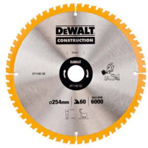 DEWALT DISKINIS PJŪKLAS 254x30mmx60z