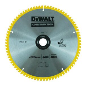 DEWALT DISKINIS PJŪKLAS 305x30mmx80z