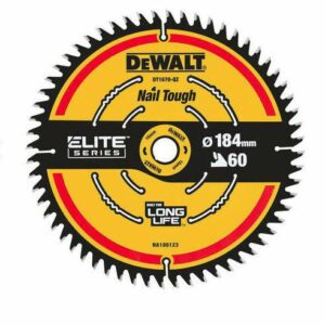 DEWALT DISKINIS PJŪKLAS 184x16mmx60z ELITE