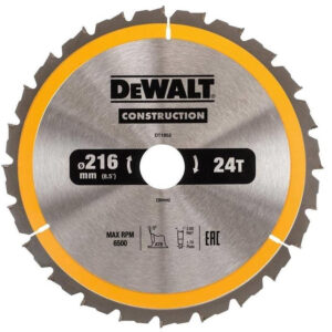 DEWALT DISKINIS PJŪKLAS 216x30mmx24z