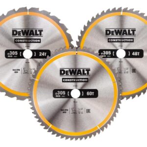 DEWALT DISKINIS PJŪKLAS RINK. 3vnt. /305mm