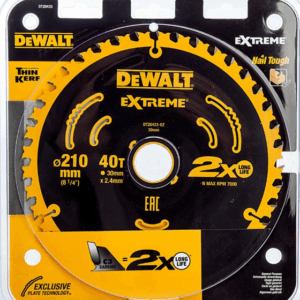 DEWALT DISKINIS PJŪKLAS 210x30mmx40z
