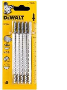 DEWALT PJŪKLELIS SIAURAPJŪKLIUI 132x4mm T301DL MEDIENAI /5vnt.