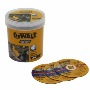 DEWALT METALO PJOVIMO DISKAS 125x1,0mm INOX /100vnt. KAUPYJE - Image 1