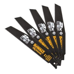 DEWALT PJŪKLELIS SABELINIAM PJŪKLUI 152x2,5mm /UNIVERSAL EXTREME /5vnt.