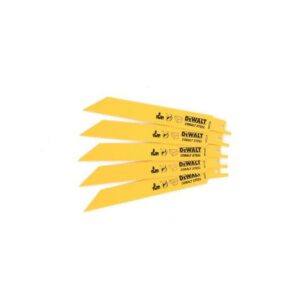 DEWALT PJŪKLELIO GELEŽTĖ SABELINIAM PJŪKLUI 152x2,5mm S922VF UNIVERSALI /5vnt