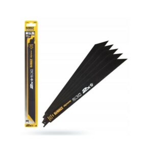 DEWALT PJŪKLELIO GELEŽTĖ SABELINIAM PJŪKLUI 305mm BIM /5vnt. METALUI