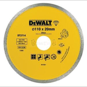 DEWALT DEIMANTINIS DISKAS IŠTISINIS 110mmx20mm SKIRTAS DWC410