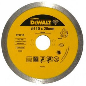 DEWALT DEIMANTINIS DISKAS IŠTISINIS 110mmx20mm SKIRTAS DWC410