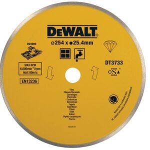 DEWALT DEIMANTINIS DISKAS PILNAS 250x1,6x25,4mm KERAMIKAI